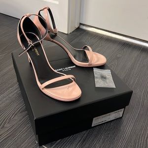 SAINT LAURENT Skinny Strap Sandals